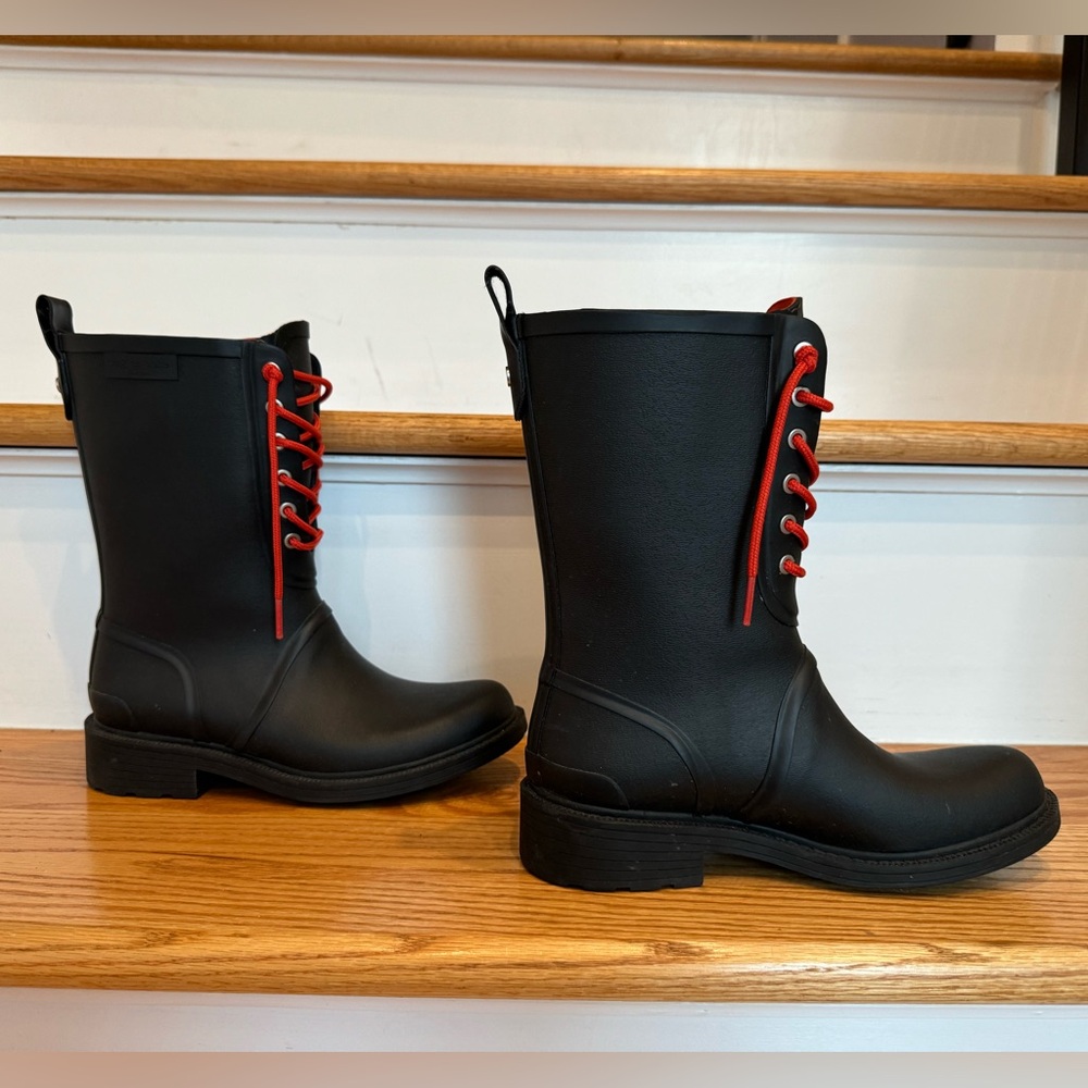 Rag & Bone rainboots, black, size 35/ 5